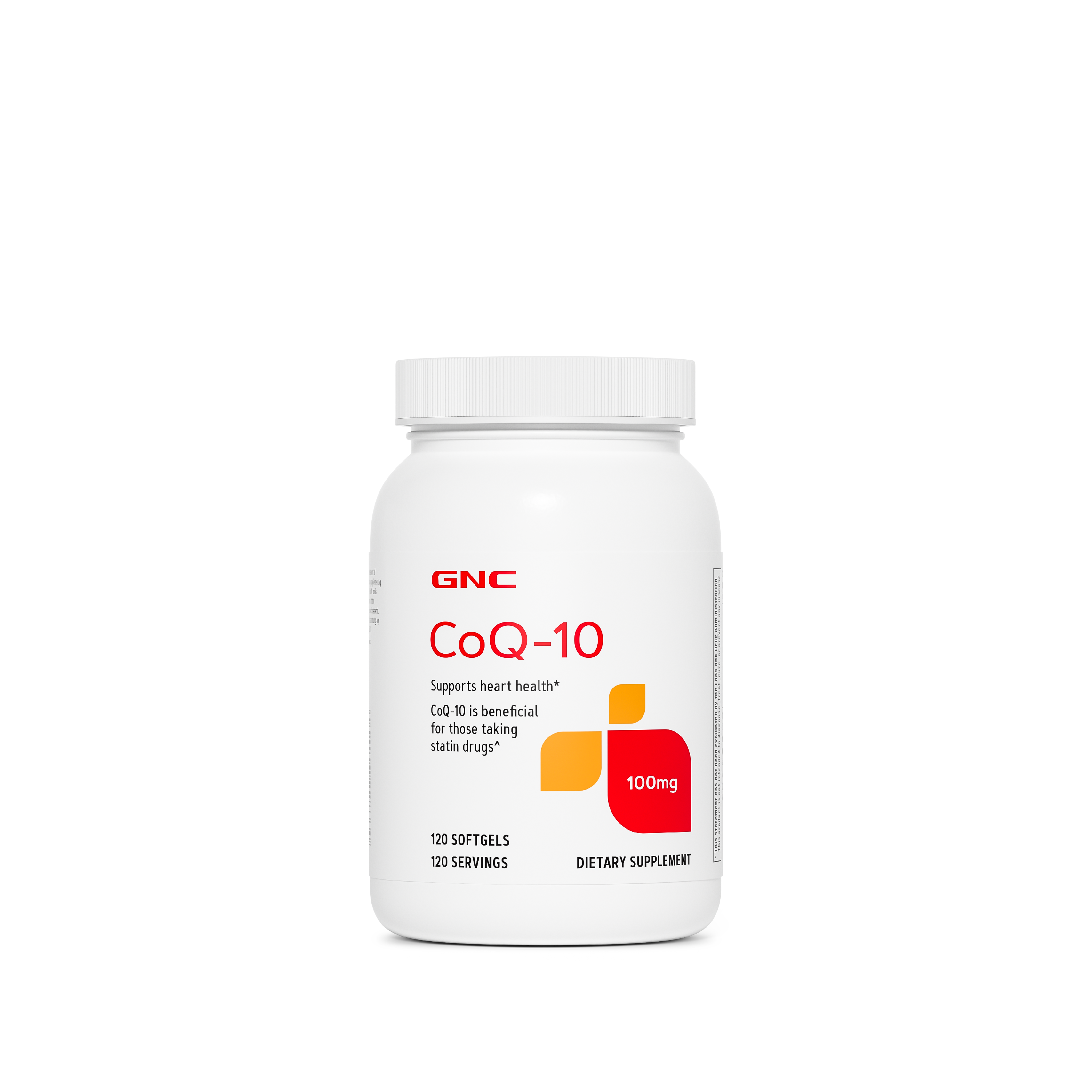CoQ-10 100mg - 120 Softgels (120 Servings)  | GNC